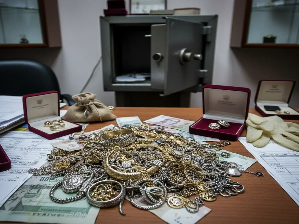 Керівник херсонських ломбардів викрав ювелірні прикраси на суму 8,5 мільйона гривень
