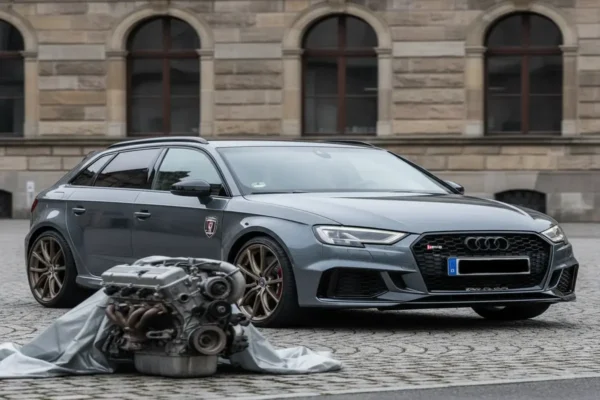 Audi презентувала ексклюзивну версію RS3, присвячену ювілею легендарного двигуна бренду