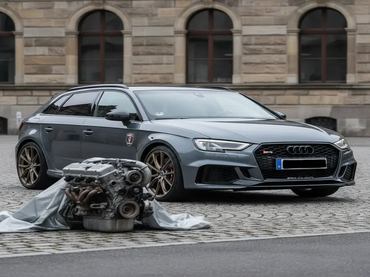 Audi презентувала ексклюзивну версію RS3, присвячену ювілею легендарного двигуна бренду