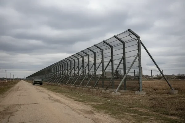 На Дніпропетровщині встановили 42 км антидронової сітки для захисту від безпілотників