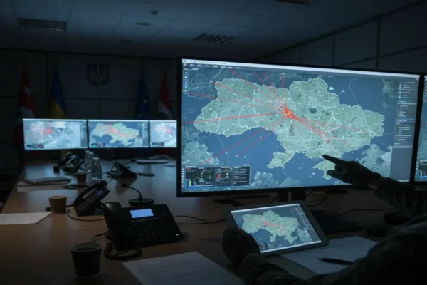 Зеленський продемонстрував, як він в реальному часі стежить за ударами Росії