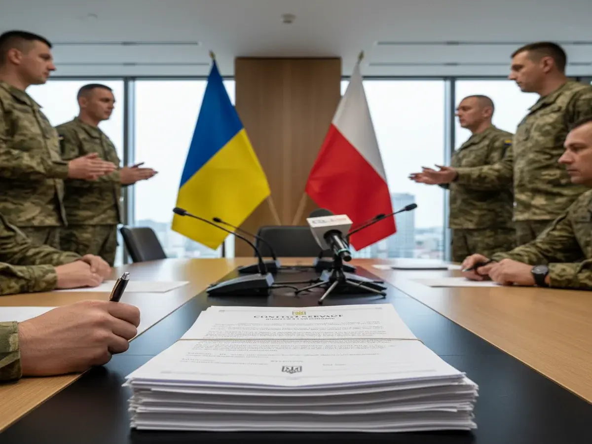 В Польщі українські добровольці з легіону уклали контракти на службу в Збройних силах України