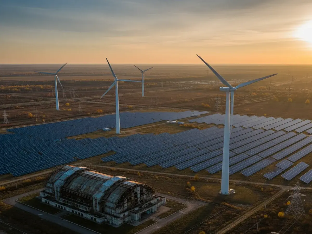 Чорнобильська АЕС переходить на використання альтернативних джерел енергії