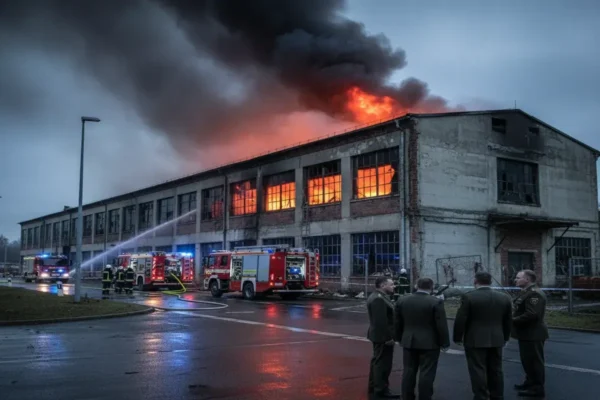 В Чехії на важливому оборонному заводі сталася пожежа, яку розслідують як можливий теракт