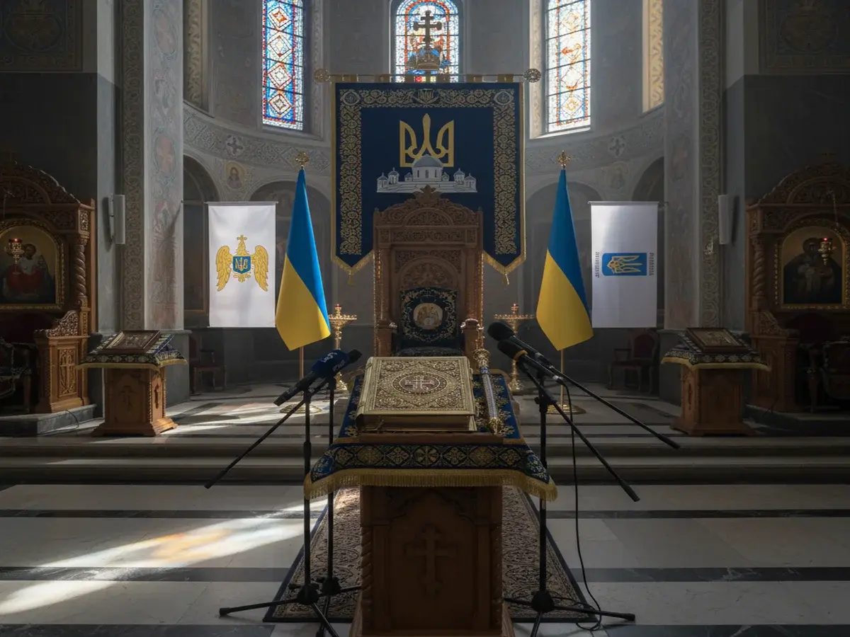 Представлено нового патріарха Української православної церкви Київського патріархату