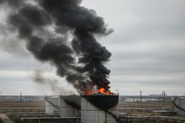 Збройні сили України завдали удару по нафтопереробному заводу в Саратові
