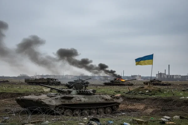 Збройні сили України успішно зупинили великий наступ російських військ поблизу Лиману