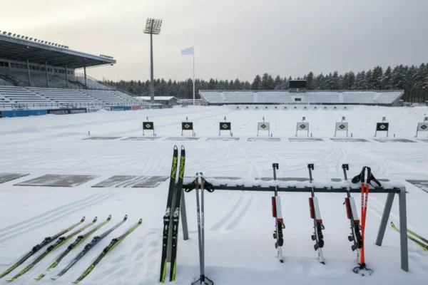 Масстарт завершив Кубок світу з біатлону, де Мандзін показав 22-й результат