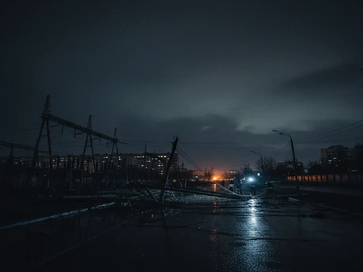 Київ та околиці залишилися без електрики 22 березня через аварійну ситуацію