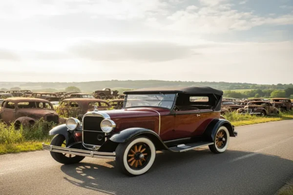 Чудо реставрації: Dodge 1927 року, що простояв понад 60 років на звалищі, знову на дорозі