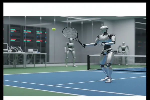 Китайські дослідники створили робота, здатного грати в теніс, відкриваючи нові горизонти у сфері технологій