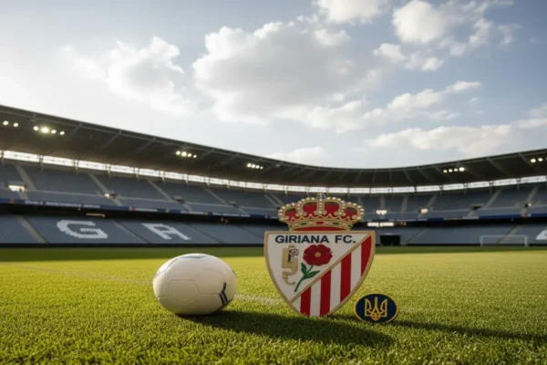 Український нападник відвідав Жирону, продемонструвавши свої футбольні зв’язки