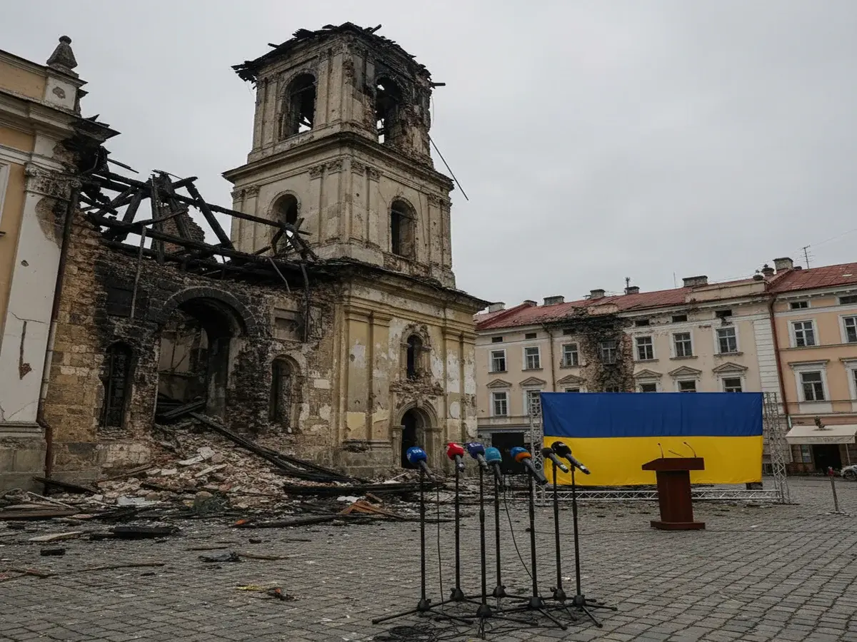 Зеленський висловився про обстріл церкви у Львові безпілотниками Шахедів