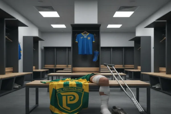 Гравець Полісся, викликаний до збірної, отримав травму перед важливими матчами