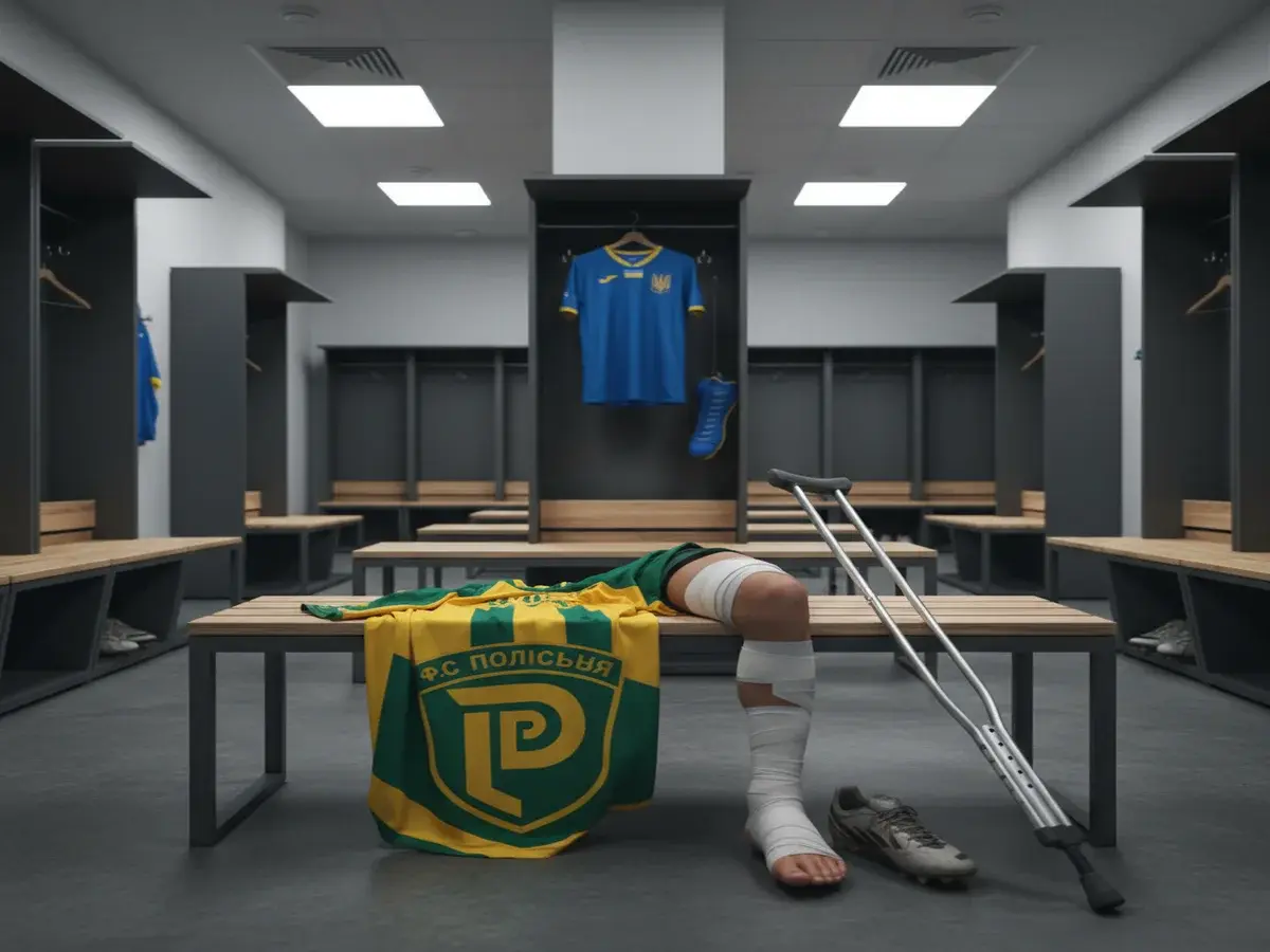 Гравець Полісся, викликаний до збірної, отримав травму перед важливими матчами