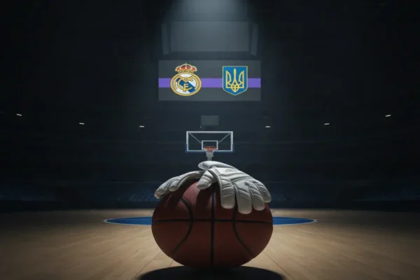 Воротар Реала Лунін обирає баскетбол замість футболу: він пропустив гру збірної України