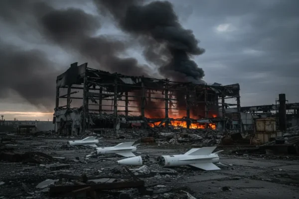 Збройні сили України завдали удару ракетами Фламінго по заводові вибухових матеріалів на території Росії