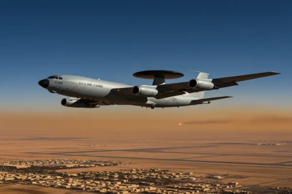 Американський літак E-3 Sentry ліквідував загрозу з Ірану на території Саудівської Аравії