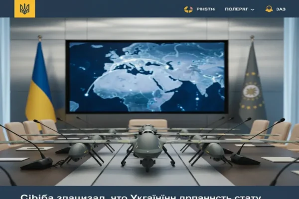 Сибіга підкреслив, що українські безпілотники здобули статус стратегічного ресурсу на Близькому Сході