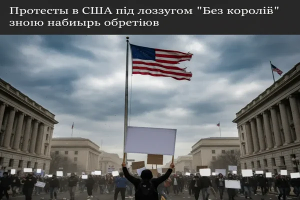 Протести в США під лозунгом “Без королів” знову набирають обертів