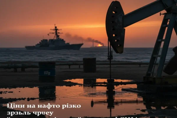 Ціни на нафту різко зросли через ймовірність військової операції США в Ірані