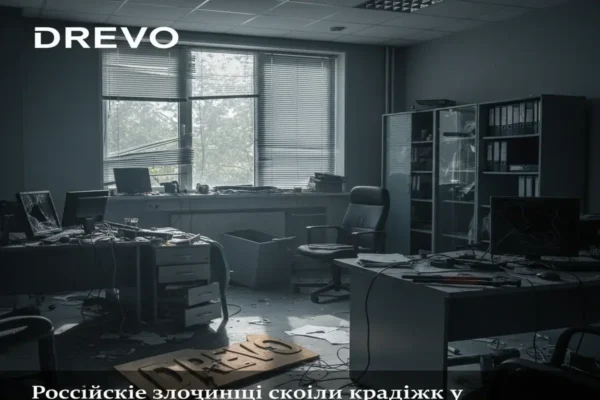 Російські злочинці скоїли крадіжку у компанії DREVO: подробиці інциденту