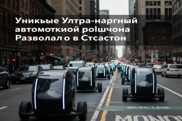 У Сполучених Штатах розробили унікальне надвузьке автомобільне рішення