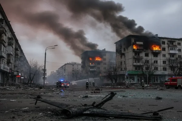 Атака дронів на Харків 2 квітня: постраждалі та пожежі в трьох районах міста