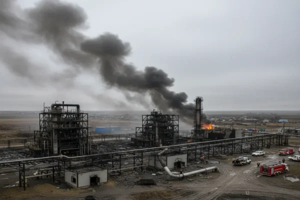 Російські війська завдали удару по об’єктах Нафтогазу в Полтавській області 4 квітня