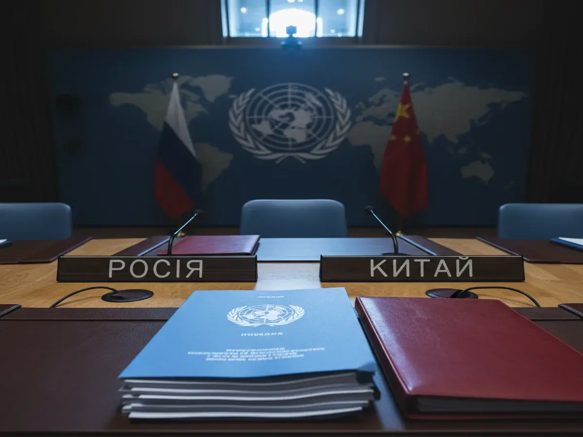 Росія та Китай заблокували ухвалення резолюції ООН щодо ситуації в Ормузькій протоці