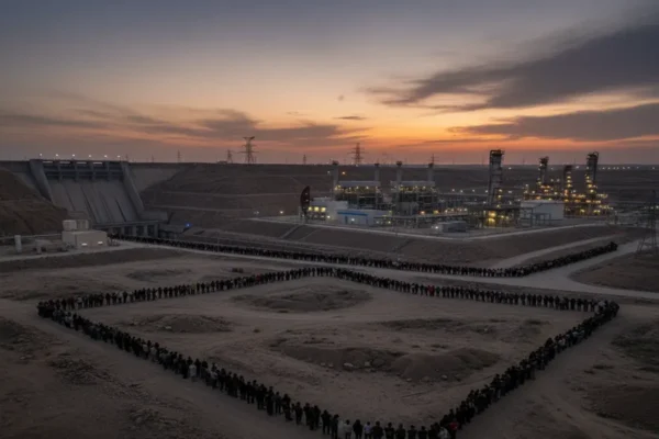 В Ірані люди формують живі ланцюги для захисту інфраструктури від можливих атак