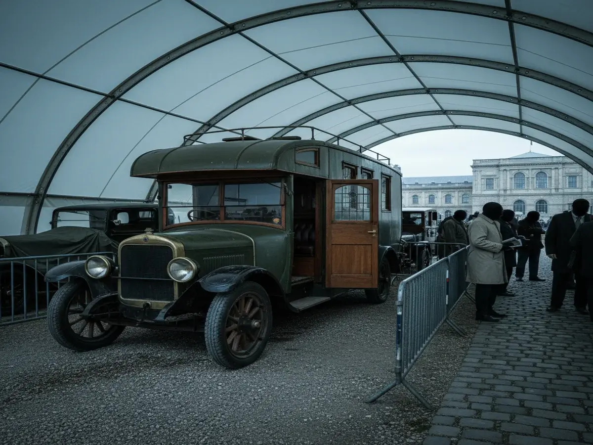Унікальний аукціон: пропонується на продаж автодім 1928 року, один з найстаріших у світі