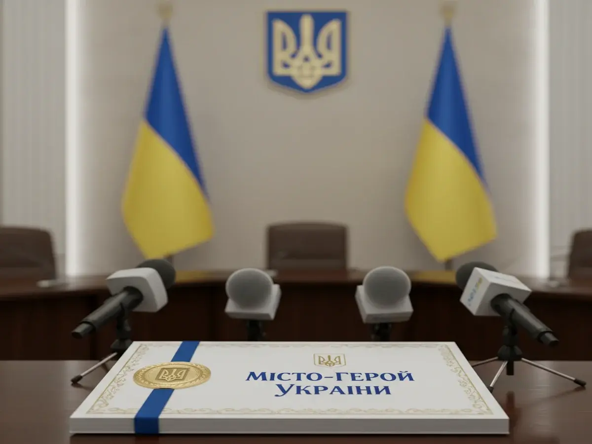 Зеленський нагородив міста званням “Місто-герой України” за їхню відвагу та стійкість