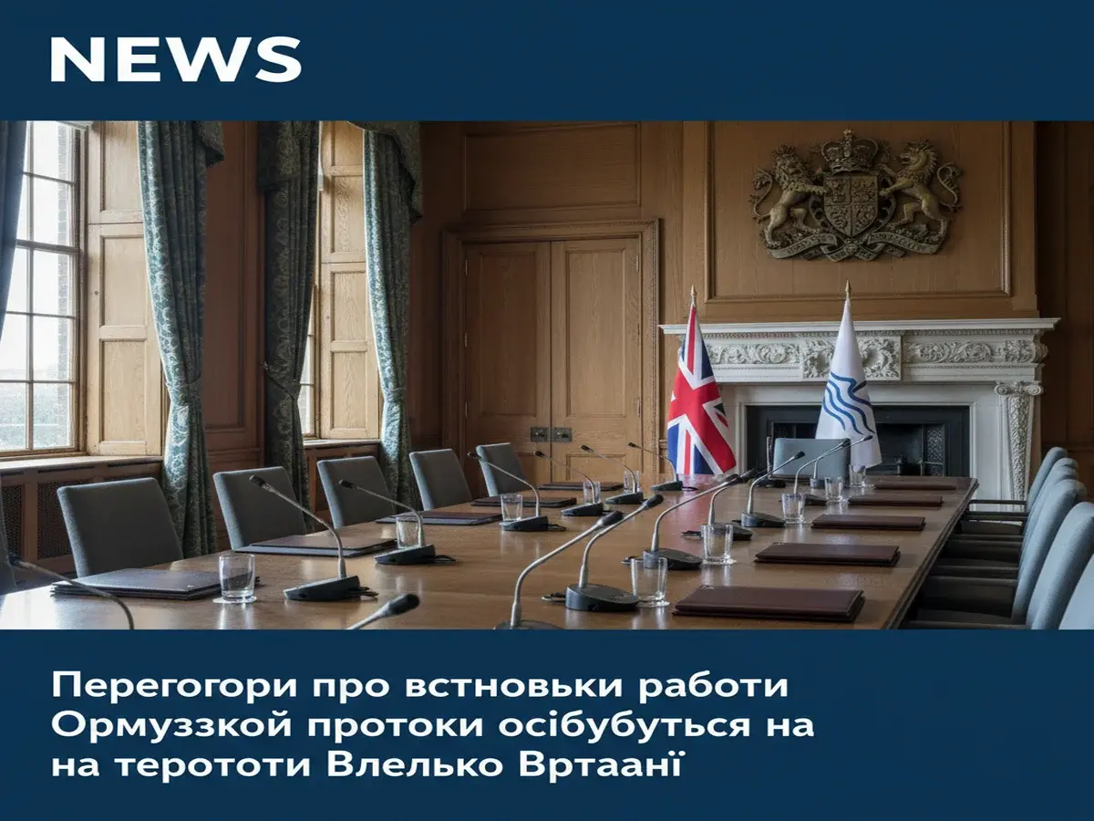 Переговори про відновлення роботи Ормузької протоки відбудуться на території Великої Британії