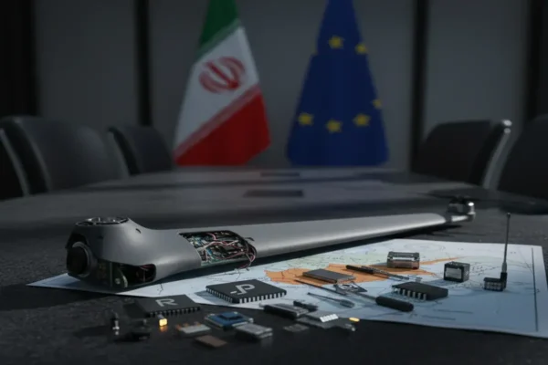 Іранські безпілотники, що використовуються для атак на Кіпр, містять елементи з Росії та США