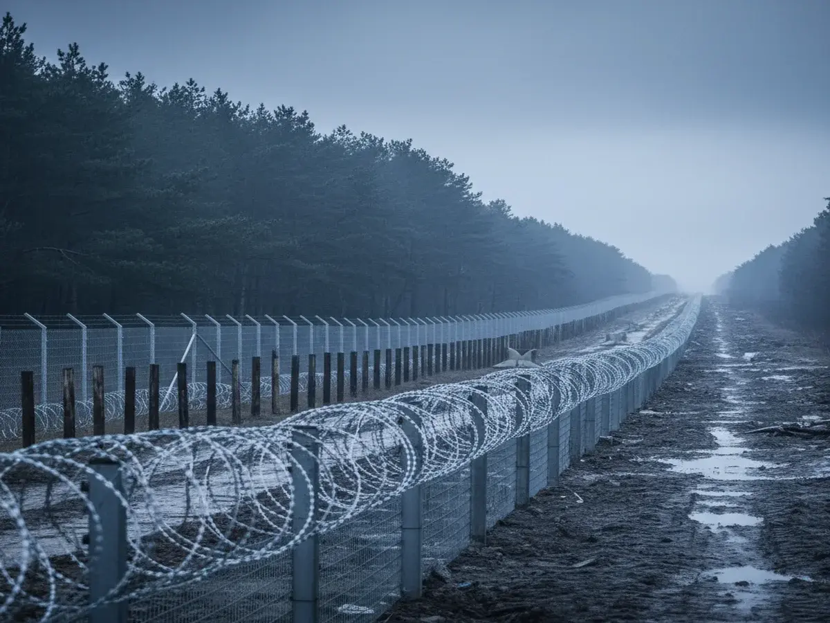 Польща впроваджує нові заходи безпеки на кордоні з Білоруссю, встановлюючи загороду з колючого дроту