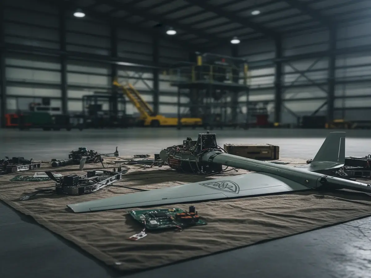 ГУР представило деталі про складові дрону Князь Вєщій Олєг, що належить Російській Федерації