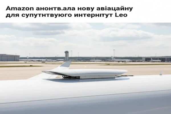 Amazon анонсувала нову авіаційну антену для супутникового інтернету Leo