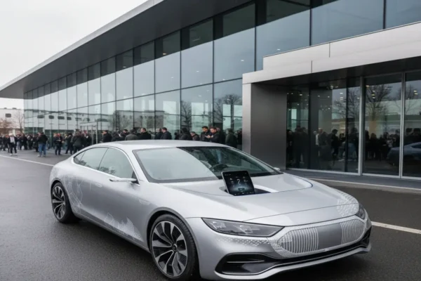 Mercedes-Benz представив інтер’єр електричного C-Class перед його офіційною прем’єрою
