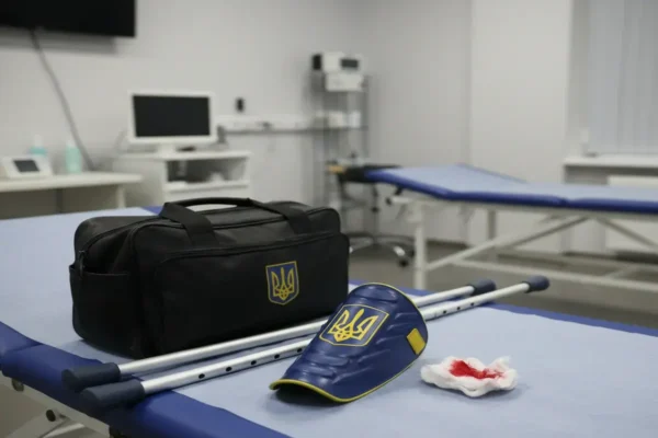 Український нападник проходитиме медичну перевірку після отриманої травми