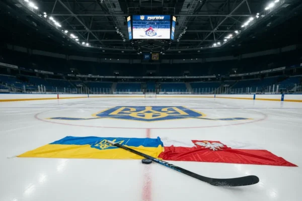 Юнацька збірна України здобула перемогу над командою Польщі у хокейному матчі
