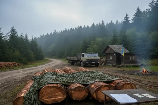 На Буковині викрито незаконний експорт лісу до Молдови, що вплинуло на оборот чорного ринку