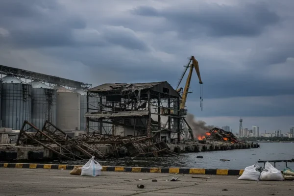 Російські війська завдали удару по портовій інфраструктурі Ізмаїла, спричинивши нові руйнування