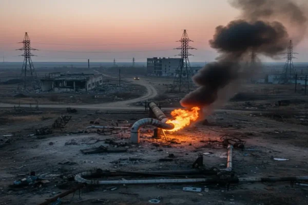 Авіаудар Росії завдав шкоди газопроводу в Запорізькій області