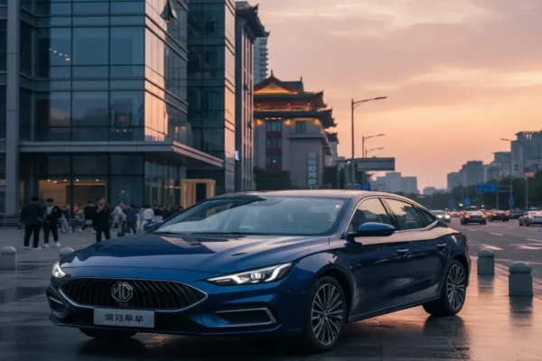 MG презентувала свій новий флагманський автомобіль 07 на китайському ринку
