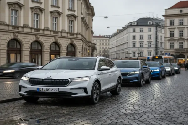 **Варіанти перефразування:**

*   Skoda вражає: представлено абсолютно новий електричний кросовер
*   Електрична революція від Skoda: знайомтесь з новим кросовером
*   Skoda Korrespondent: електричний кросовер розкриває всі карти
*   Свіжа кров в електрокарах: Skoda презентує новий кросовер
*   Електромобільний наступ Skoda: новий кросовер готовий підкорювати дороги