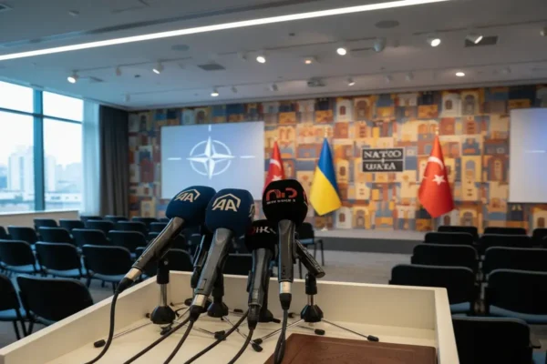 **Варіанти перефразованого заголовка:**
* Зеленському відкрито шлях на саміт НАТО: Рютте озвучив перспективи України
* Саміт НАТО в Анкарі: Зеленський отримав запрошення, Рютте зробив важливу заяву щодо України
* Україна на шляху до НАТО: Зеленського запрошено на саміт, Рютте окреслив позицію
* Запрошення для Зеленського: Україна може стати ключовою темою саміту НАТО в Анкарі
* Перспективи членства України в НАТО: Зеленський отримав запрошення на саміт, заява Рютте.