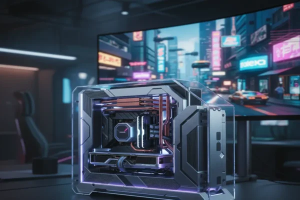 **Варіанти перефразованого заголовку:**

*   Cyberpunk 2077 без кулерів: ентузіаст вразив можливостями ПК з пасивним охолодженням
*   Революція в охолодженні: Cyberpunk 2077 літає на ПК без жодного вентилятора
*   Тиша та міць: Cyberpunk 2077 підкорюється комп’ютеру з пасивним охолодженням
*   Нечувана продуктивність: Cyberpunk 2077 на ПК, який не шумить
*   Прорив у технологіях: Cyberpunk 2077 запускають на ПК з пасивним охолодженням