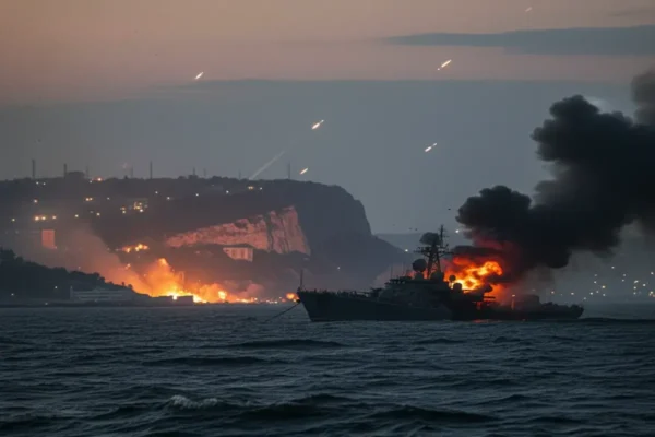**Окупанти в паніці: Крим під вогнем, Чорноморський флот РФ зазнав удару?**
