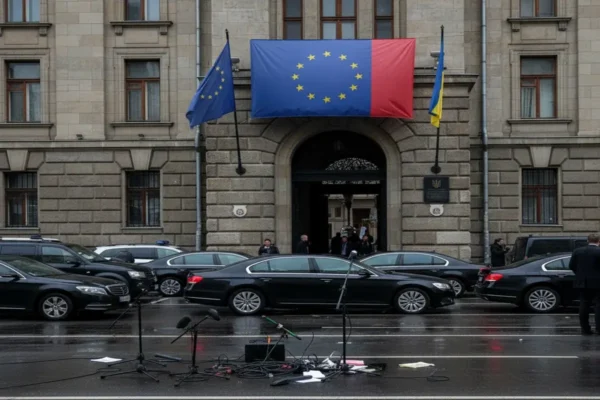 **Варіанти перефразованого заголовка:**
* Світова спільнота обурена: Москва погрожує дипломатам у Києві
* Погрози РФ посольствам у Києві викликали шквал критики на міжнародній арені
* Москва перейшла межу: Київські посольства під прицілом російських погроз, світ реагує
* Міжнародний скандал: РФ погрожує посольствам у Києві, країни висловлюють протест
* Кремль нагнітає: Погрози дипломатам у Києві засуджуються світовою спільнотою